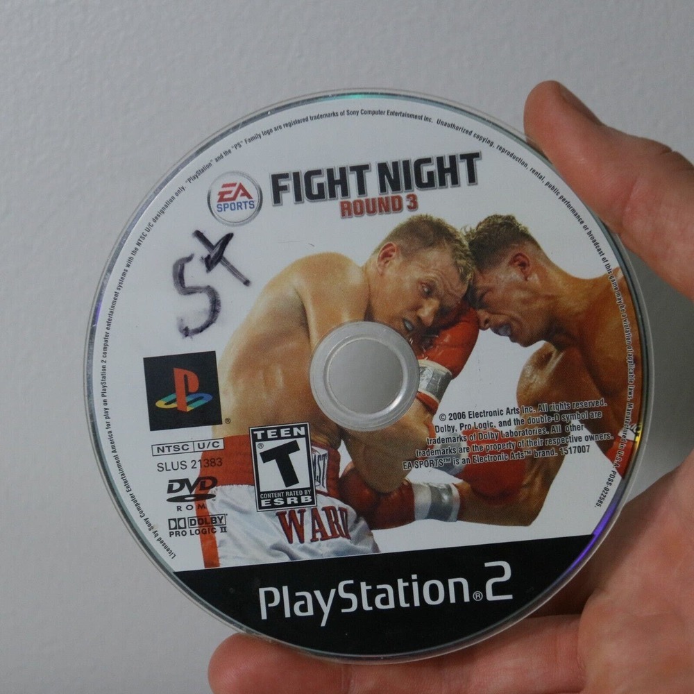 Fight Night Round 3 (Sony PlayStation 3, 2006) PS3 Disc Only Tested​​